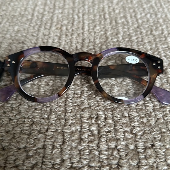 Karakaloop reader glasses tortoishell +1.50 - Picture 2 of 5